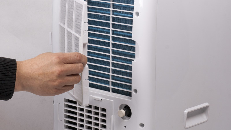 9000BTU Draagbare kamer AC-eenheden met WIFI afstandsbediening ontvochtiging en slaapmodus