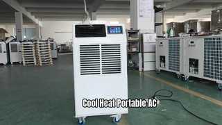 Introduceer een draagbare airconditioner van 3,5 kW met warmtepomp voor u